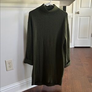 a new day Dark Green Turtleneck Sweater